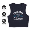 Women's Villanova University Wildcats Sleeveless Crop Top Tank - 3 of 4