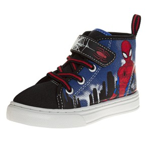 Marvel Spider-Man Boys' High Top Sneakers. (Toddler/Little Kids) - 1 of 4