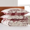 Winter Sleigh Ride Red Quilt Set - Levtex Home - 4 of 4
