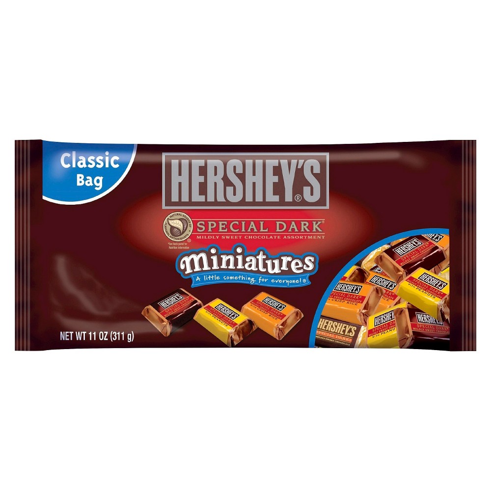 UPC 034000218516 product image for HERSHEY'S Special Dark Miniatures Chocolate Candy - 11oz | upcitemdb.com