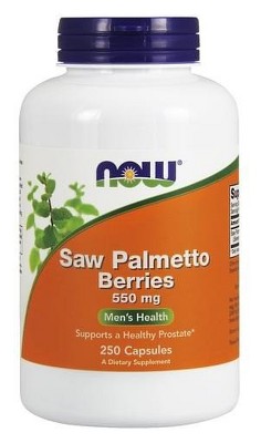 Saw Palmetto Berry 550mg by Now Foods  -  250 Capsule