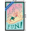 Trends International Frosty The Snowman - Happy Jolly Fun Framed Wall Poster Prints - 3 of 4