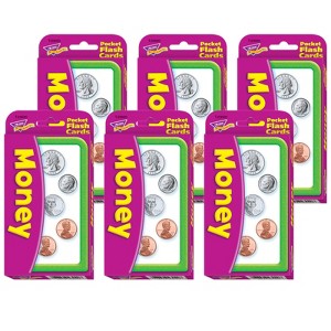 Trend Money Pocket Flash Cards, 6 Packs - 1 of 1