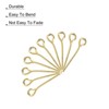 Unique Bargains DIY Craft Necklaces Bracelets Earrings Jewelry Making Iron 21 Gauge Eye Pins 500 Pcs - 4 of 4