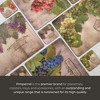Pimpernel Tuscan Vineyard Placemats, Set of 4 Rectangular Cork Backed Table Mats with Rustic Vineyard Scene, Mediterranean Table Decor - 4 of 4