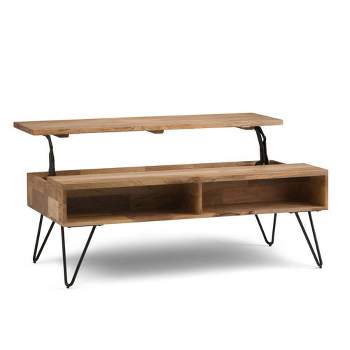 Moreno Solid Mango Wood Lift Top Coffee Table - WyndenHall