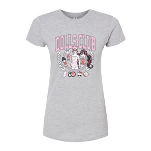 Women's - Mattel - Dolls Club Fitted Graphic T-Shirt - 1 of 2