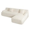 Maliang 110" Cloud Sectional Sofa, Upholstered Couch Free-combined Sofa for Living Room - 2 of 4