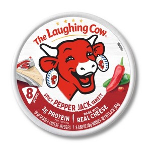 The Laughing Cow Creamy Spicy Pepper Jack Cheese - 5.4oz/8ct - 1 of 4