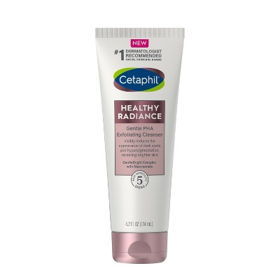 Cetaphil Healthy Radiance Gentle PHA Exfoliating Cleanser - 4.2 fl oz