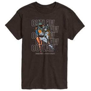 Men's - Star Wars - Outlaw Boba Fett Short Sleeve Graphic T-Shirt - 1 of 3