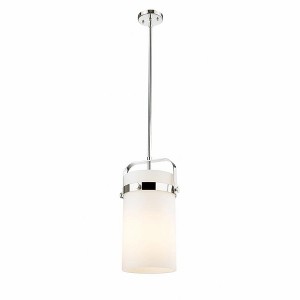 Pilaster - 1 Light Stem Hung Pendant In Industrial Style-17.13 Inches Tall and 9.38 Inches Wide - 1 of 1