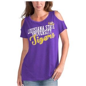 G-III Sports Womens LSU Tigers Graphic T-Shirt, Purple, Medium - 1 of 3