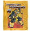 Transformers Bumblebee Silky Touch Blanket White 50X60 - 2 of 4