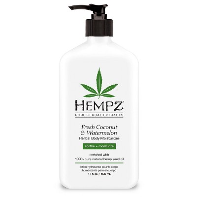Hempz Fresh Coconut/Watermelon Moisturizer - 17oz
