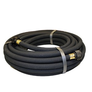Good Ideas 50' Soaker Hose for Use with Rain Barrels, Gradually Releases Water to Plants, Cuts Down Water Loss to Evaporation, Works with 3/4" Spigots - 1 of 4