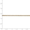 Black Bow Jewelry 2.2mm, 14k Yellow Gold Diamond Cut Solid Cable Chain Necklace - 4 of 4