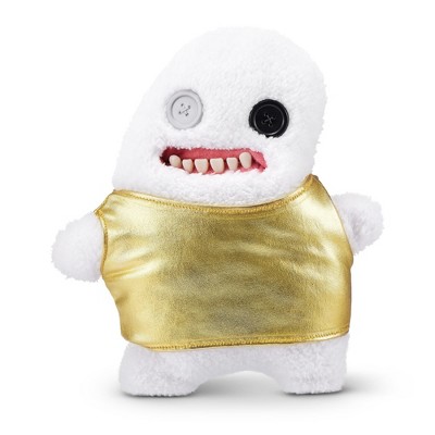 Fuggler Gold Fuggs 9 inch Splodge, Funny Ugly Monster Soft Plush Collectible