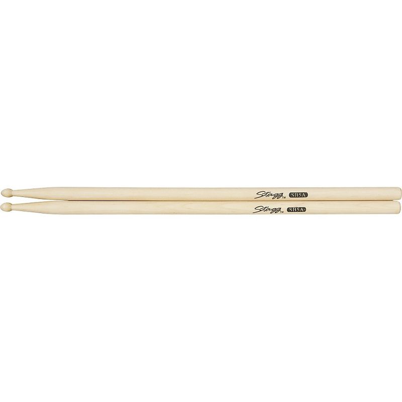 Stagg 12-Pair Birch Drum Sticks 5A, 3 of 4