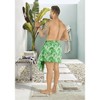 HAPPY BAY Men's Pareo Sarong Bath Swimsuits Beach Wrap One Size Fern Leaves - 4 of 4