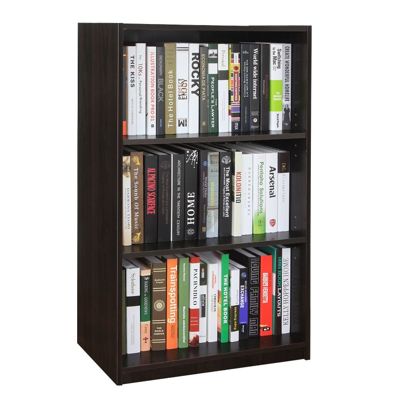 Furinno JAYA Simple Home 3-Tier Adjustable Shelf Bookcase, 3 of 8