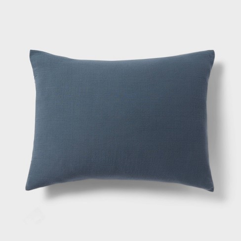 Blue 2025 pillow sham