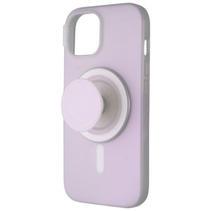 PopSockets Phone Case for MagSafe for Apple iPhone 15 - Opalescent Clear - 1 of 1