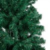 Aghana Digitals 82.7in Pre-lit Green PVC Artificial Christmas Tree with LED Lights, Thick Branches, - 4 of 4