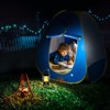 Kids Play Tent with Camping Toys, Toddler Tent with Battery Lantern, Kids Pop Up Tent Indoor Outdoor Toys Christmas Birthday Gifts for Boys - 4 of 4