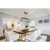 Elegant Lighting Resolute 5 light black Pendant - 2 of 4