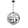 Elegant Lighting Octavia 5 light dark brown Pendant - 3 of 4