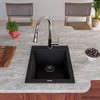 ALFI Polished Chrome Gooseneck Pull Down Kitchen Faucet - 2 of 4