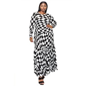 L I V D Women's Grayson Tiered Maxi Dress - 1 of 3