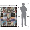 Pink Floyd Pink Floyd Album Covers Grid Pattern Blanket 50"x60" Woven Tapestry - 2 of 4