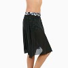 Calypsa Women's 3in1 Swim Skirt With Attached Shorts - image 2 of 4