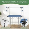 Heavy Duty Pet Grooming Table with Adjustable Arm and Non Slip Surface,Dog Drying and Trimming Table for Large and Medium Pets–LAOTIES - 4 of 4