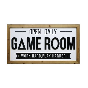 VIP Wood 37.01 in. Multicolor Game Room Open Wall Decor - 1 of 1