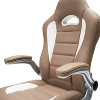 Sapphtopaz Adjustable Office Chair with High Back, Ergonomic Gaming Chair with Armrest and Wheels, Swivel Computer Chair for Office - 2 of 4