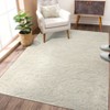 Modern Washable Area Rug with Tree & Floral Print, Foldable Polypropylene, Non-Slip, Low-Pile for Busy Household Spaces - 4 of 4