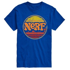 Men's - NERF - Retro Sunset Logo Short Sleeve Graphic T-Shirt - 1 of 4