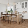 Jojoka Upholstered Counter Height Bar Chair with Round Seat - 4 of 4