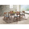 New Classic Furniture,Morocco 5-Piece Wood Dining Set In Dark Gray - 3 of 4