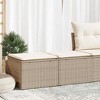 vidaXL Garden Sofa Set - Beige and Cream - 2 of 4