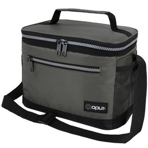 OPUX Insulated Lunch Box Men Women, Leakproof Soft Cooler Bag Work School Beach, Pail Tote Adult Kids Boys Girls - 1 of 4