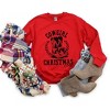 Simply Sage Market Women's Graphic Sweatshirt Cowgirl Christmas Club - 3 of 4