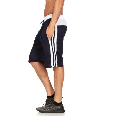 Mens Moisture Wicking Athletic Basketball & Gym Workout Shorts with Pockets