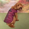 Doggie Design Zip-up Dog Puffer Vest - Burgundy - 3 of 3