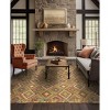 Oriental Weavers Malibu MAL07 Gold / Multi Indoor Area Rug - 2' x 3' - 2 of 4