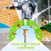 SKONYON 3300 PSI 2.0 GPM Electric High Pressure Washer 26ft Hose with 4 Quick Connect Nozzles and Foam Cannon - 4 of 4