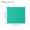 Unique Bargains EVA Flexible DIY Craft Embellishments Foam Sheets 5 Pcs 19.7" x 17.7" Dark Green - 2 of 4